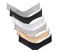 Intimate Portal Maternity Knickers Under Bump Pregnancy Pants Postpartum Underwear 6-Pk Inspiration XL