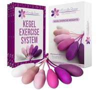 Intimate Rose Kegel Balls for Women - Pelvic Floor Strengthener and Weights Exerciser for Tightening & Control - Set of 6 Silicone Kegel Devices for Women - Premium Trainer for Beginners & Advanced
