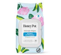 Intimate Wipes, Sensitive With Rose Water, 30 Count, The Honey Pot Company