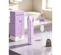 IntimateGlide Pro 2 in 1 Dual Head Intimate Shaver Waterproof USB Rechargeable，Purple