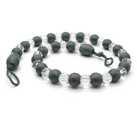 Intimates Crystal Beaded Curtain Tie Back Pair - Charcoal