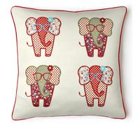 Intimates Fun Ditsy Elephant Cushion - 43cm x 43cm - Elephant