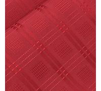 Intimates Luxury Jacquard Woven Wipeable Modern Table Dining Linen Cloths, Napkins, Table Runner (Red, 152x229cm (60x90in))