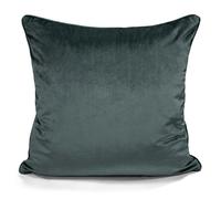 Intimates Luxury Plain Matte Velvet Cushion - 43cm x 43cm - Grey