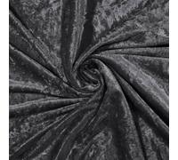 Intimates Luxury Velvet Drapes Ring Top Curtains - Fully Lined, Thermal Perfect For Modern Decor And Sophisticated Style - Charcoal