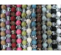 Intimates Modern Luxury Designer Crystal Beaded Tieback- Latte