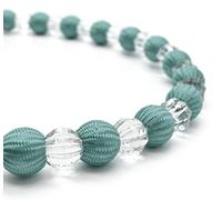 Intimates New CRYSTAL Diamante Curtain Beaded Rope Tie-Back Voile Tiebacks (Duck Egg, 2)