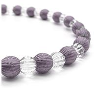 Intimates New CRYSTAL Diamante Curtain Beaded Rope Tie-Back Voile Tiebacks (Mauve, 2)