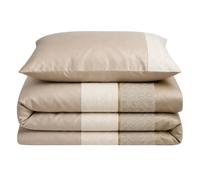 Intimates Pandora Duvet Cover & Pillowcase Set with Jacquard in Cream | Size: Double Intimates Cream Double