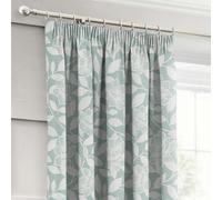 Intimates Serena Pencil Pleat Curtains - Duck Egg