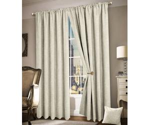 Intimates Thermal Blackout Curtains - Ring Top, Energy Efficient & Soundproof Drape For Living Room - Modern Chic & Elegant Curtains - Cream