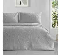 Intimates Winchester Pinsonic Quilted Luxury Bedspread Set - Grey - One Size