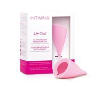 Intimina Lily Cup Size A: Reusable Menstrual Period Protection | Soft medical-grade silicone tampon alternative for light flow and higher cervix.
