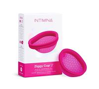 Intimina Ziggy Cup 2 - New Generation Ultra-Thin Flat-Fit Reusable Menstrual Disc (Size B)