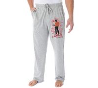 INTIMO A Nightmare On Elm Street Men's Freddy Krueger Lounge Bottoms Pajama Pants (Small) Heather Grey