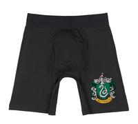 INTIMO Harry Potter Men's Hogwarts Houses Crests Boxer Briefs Underwear Lounge Casual, Green, L