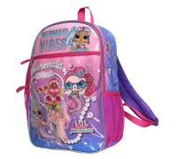 INTIMO LOL Surprise! Backpack Mermaid Club 16" Book Bag with Adjustable Shoulder Straps