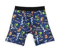 INTIMO Looney Tunes Boxer Briefs Men's Allover Character Design Bugs Bunny Daffy Duck Taz Marvin Adult Underwear, Mulitcolored, XL
