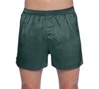 INTIMO Mens Classic Silk Boxers, Forrest, XX-LARGE