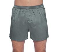 INTIMO mensClassic Silk Boxers Boxer Shorts - Grey - XL