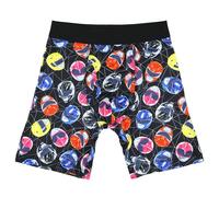 INTIMO Mighty Morphin Power Rangers Boxer Briefs Men's Allover Helmet Design Snug Fit Adult Underwear, Multicolored, XXL