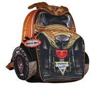 INTIMO Monster Jam Backpack 16" Monster Mutt Top Dog Book Bag with 3D Ears