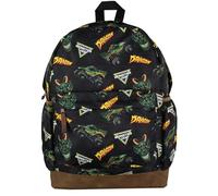 INTIMO Monster Jam Dragon 16" Backpack with Adjustable Straps with Allover Print Design