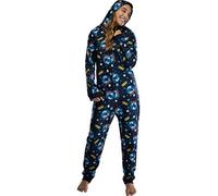 INTIMO Polar Express Adult Believe Hooded One-Piece Footless Sleeper Union Suit for Men and Women (S/M)