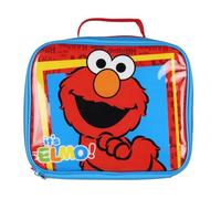 INTIMO Sesame Street It's Elmo HAHA LOL Tossed Face Print Insulated Lunch Box Bag Tote 10"