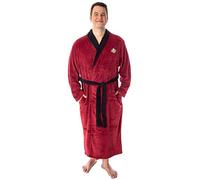INTIMO Star Trek The Next Generation Adult Costume Fleece Plush Robe Bathrobe - (Picard, 2XL/3XL)