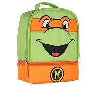 INTIMO Teenage Mutant Ninja Turtles TMNT All Turtles Dual Compartment Lunch Box (Michelangelo)