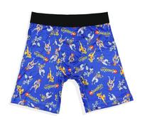 INTIMO Thundercats Men's Boxer Briefs Classic Cartoon Lion-O Cheetara Tygra Panthro Underwear, Blue, L