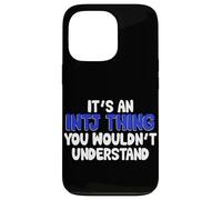 INTJ Personality, Shy Introvert Overthinking, Introverted Case for iPhone 13 Pro