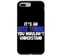 INTJ Personality, Shy Introvert Overthinking, Introverted Case for iPhone 7 Plus/8 Plus