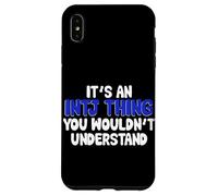 INTJ Personality, Shy Introvert Overthinking, Introverted Case for iPhone XS Max