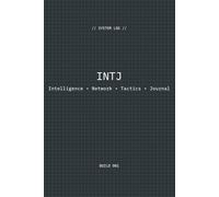 INTJ System Log: A Minimalist Personality Type Journal for Strategic Minds (Notebook for Plans, Ideas, and Analysis)