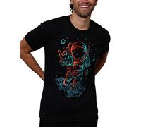 INTO THE AM Astronaut Graphic Tees for Men S - 4XL, A Universal Love, XL