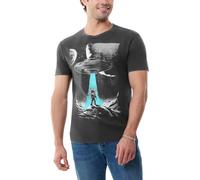 INTO THE AM Cool Graphic T-Shirts for Men S - 4XL Premium Quality Unique Graphic Art Tees, Cosmic Arrival Vintage, Large