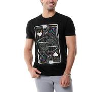 INTO THE AM Graphic Tees for Men S - 4XL Premium Short Sleeve Colorful T-Shirts Trippy Space Designs, Shadow Suit Tee, S