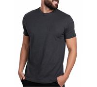 INTO THE AM Mens T Shirt - Short Sleeve Crew Neck Soft Fitted Tees S - 4XL Fresh Classic Tshirts, Charcoal, XL