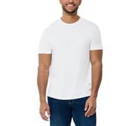 INTO THE AM Mens T Shirt - Short Sleeve Crew Neck Soft Fitted Tees S - 4XL Fresh Classic Tshirts, White, XL