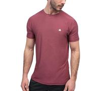 INTO THE AM Premium Workout Shirts for Men - Ultra-Lightweight Athletic Gym Tees S - 4XL, Branded - Maroon, XL