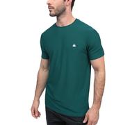 INTO THE AM Premium Workout Shirts for Men - Ultra-Lightweight Athletic Gym Tees S - 4XL, Branded - Teal, XL
