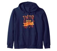 Into the Forest Wilderness for Nature and Trail Lovers Zip Hoodie
