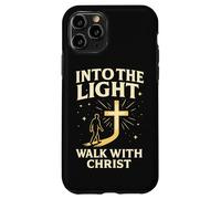 Into The Light Walk With Christ Christian Faith Cross Jesus Case for iPhone 11 Pro