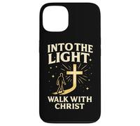Into The Light Walk With Christ Christian Faith Cross Jesus Case for iPhone 13