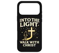 Into The Light Walk With Christ Christian Faith Cross Jesus Case for iPhone 17 Pro Max