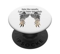 Into The Music I Go To Lose My Mind And Save My Soul. PopSockets Adhesive PopGrip