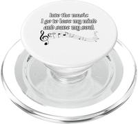 Into The Music I Go To Lose My Mind And Save My Soul. PopSockets PopGrip for MagSafe