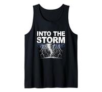 Into The Storm Tornado Chaser Lightning Hunter Meteorologist Tank Top
